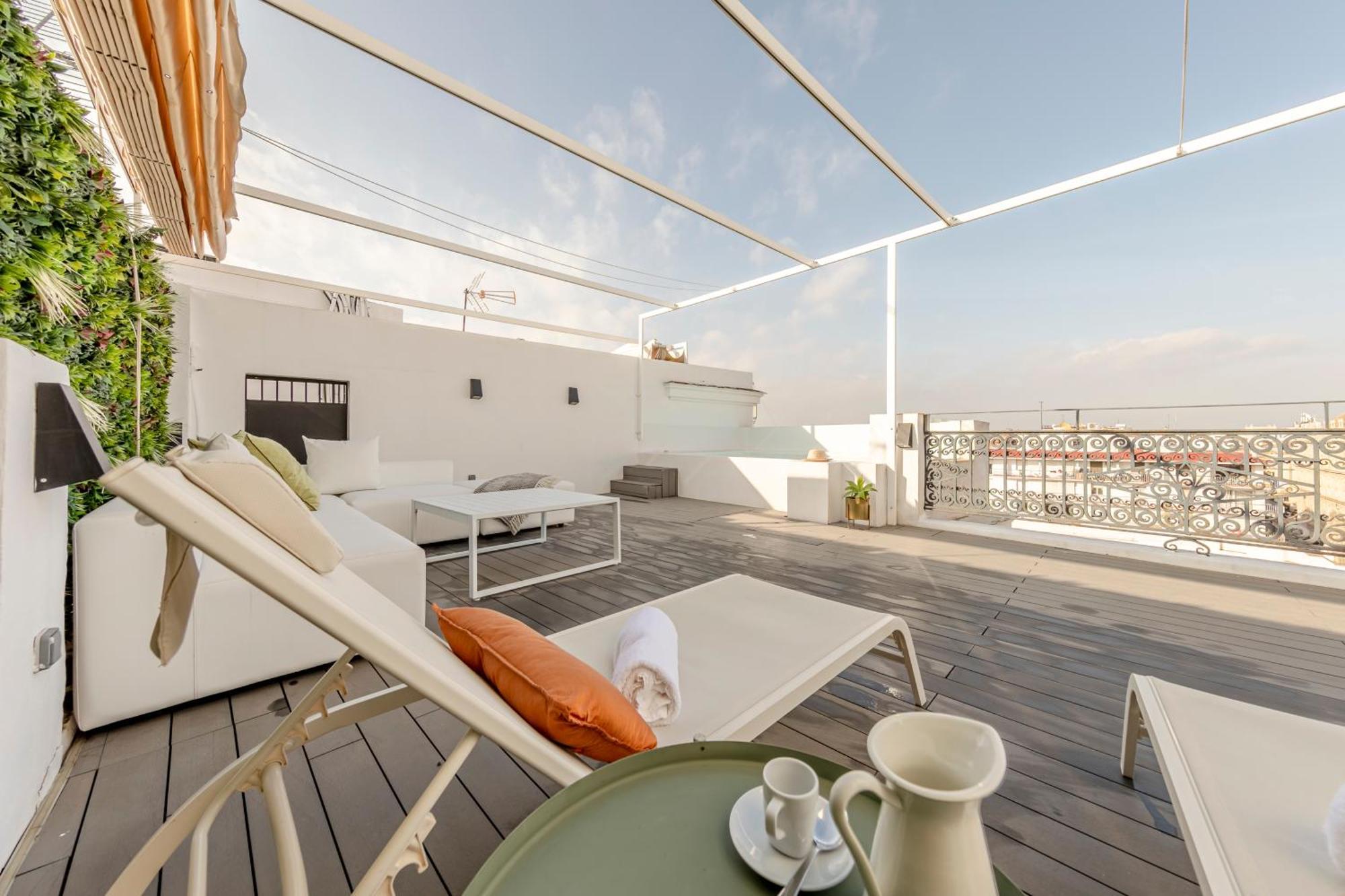 Isg Apartments Modern Atticpool At The Cathedralfree Parking Sevilha Exterior foto