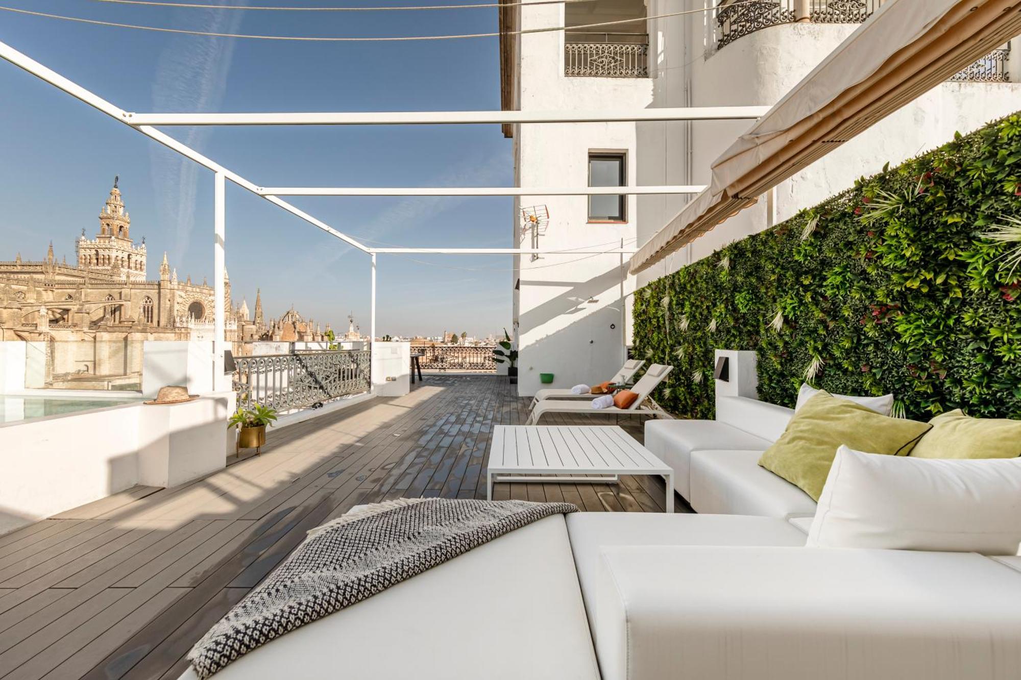 Isg Apartments Modern Atticpool At The Cathedralfree Parking Sevilha Exterior foto