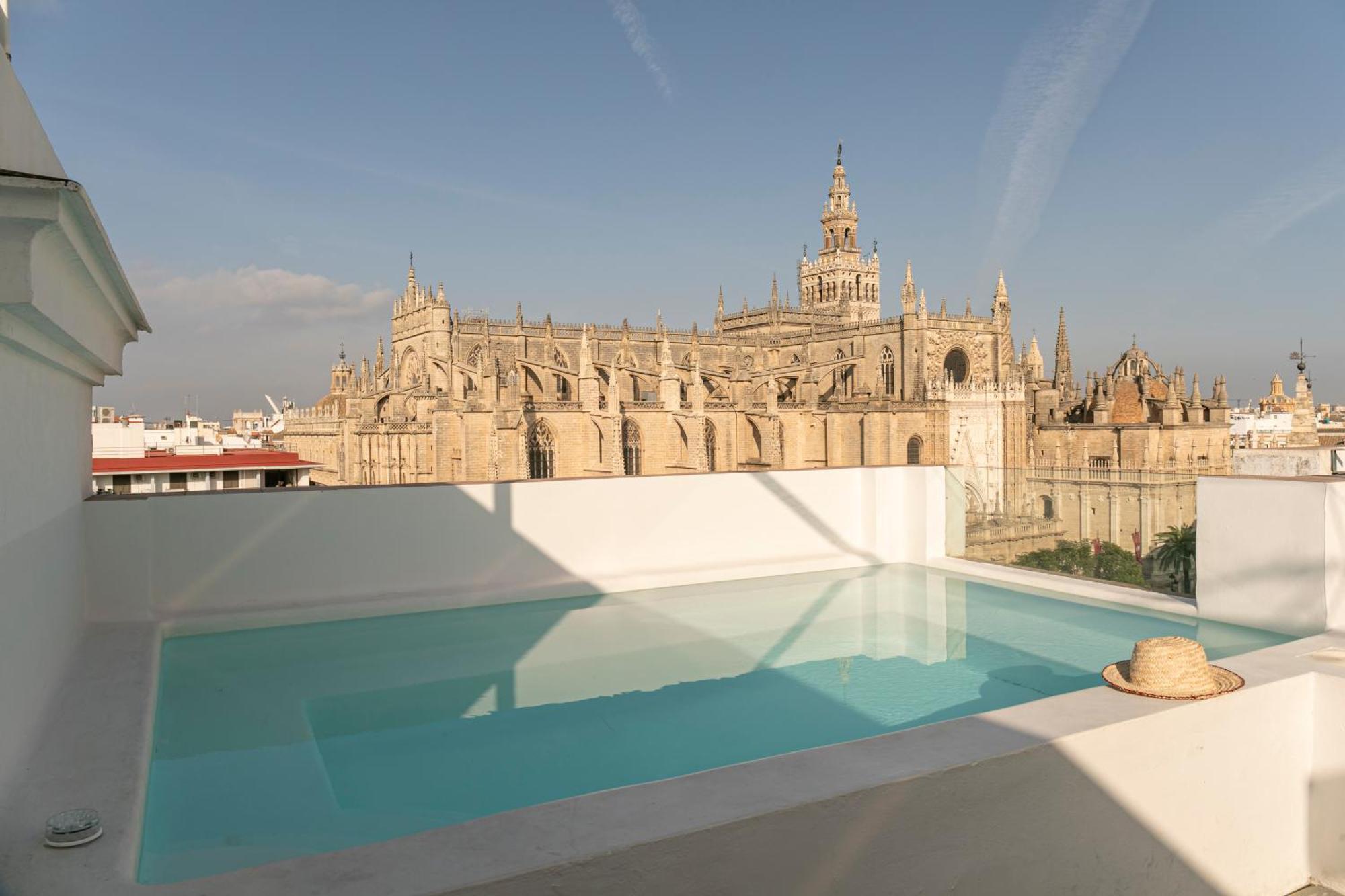 Isg Apartments Modern Atticpool At The Cathedralfree Parking Sevilha Exterior foto